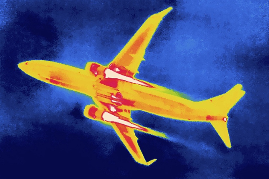 Airplane Thermal Image