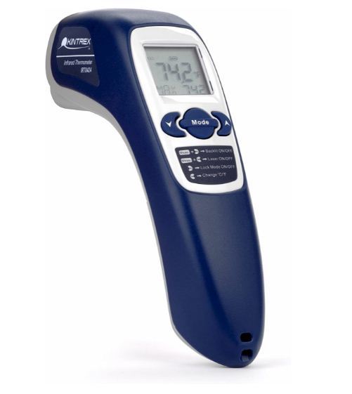 infrared thermometer with laser targeting